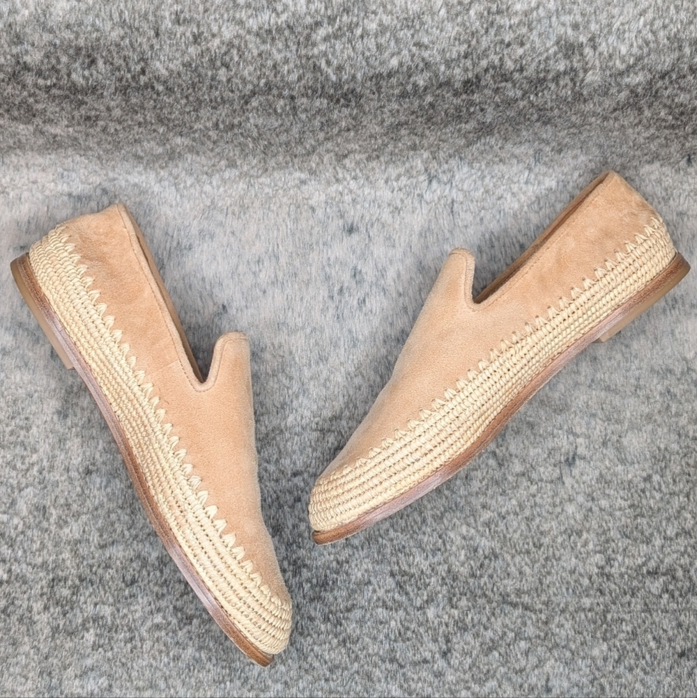 Vince Jalen Suede Slip On Espadrille Loafer Women's 7 - Picture 11 of 12